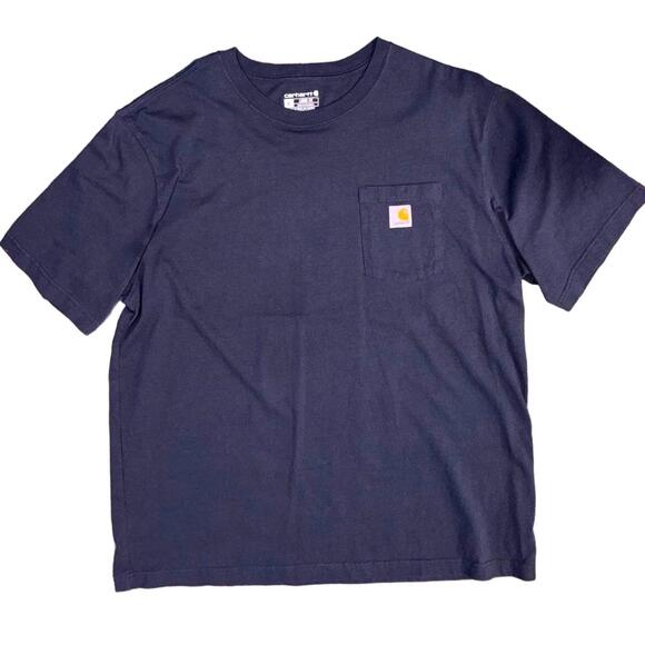Carhartt Other - Carhartt Men's Loose Fit Pocket Work T-Shirt - Navy Blue - XL Used In Good Shape